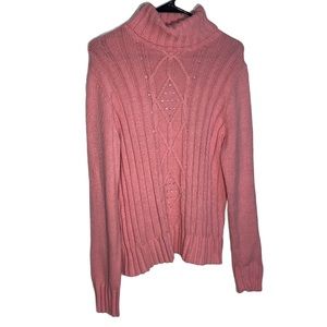 Izod Pink Turtleneck